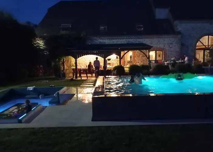De Luxe Avec Piscine Et Jacuzzi Xxl فيلة *